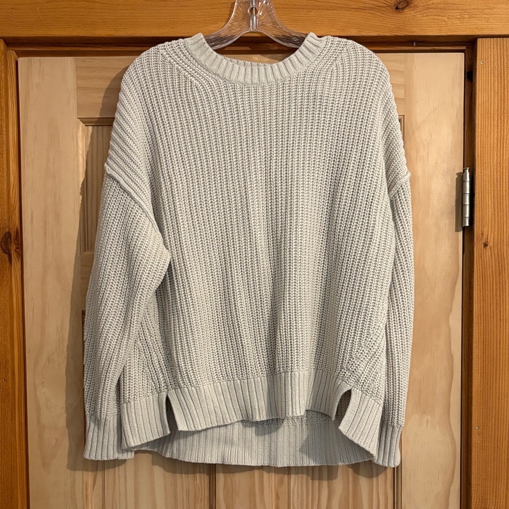 American Eagle Outfitters Off-White Knit Pullover